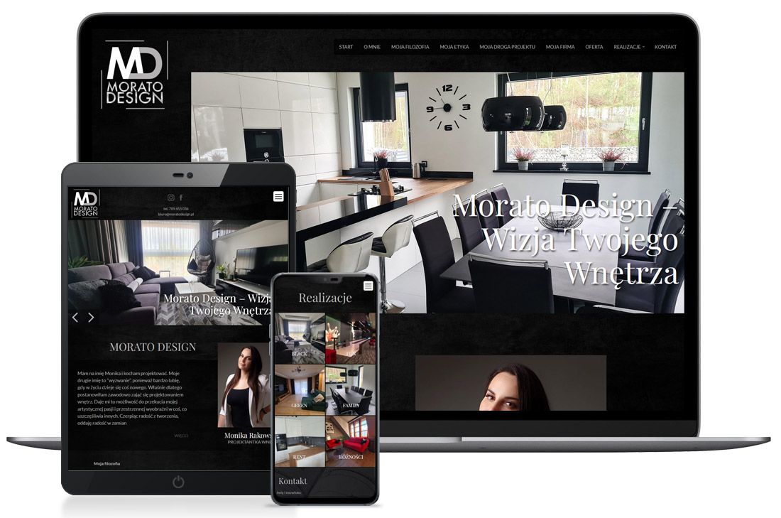 Website for interior designer